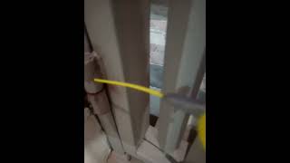 How to quieten any squeaky noisy metal gate doors in under one minute shorts lifehack tips diy [upl. by Gollin]