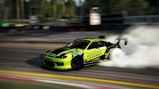 BEAUTIFUL RUN ON VDC BIKERNIEKI 2022 PRO DRIFT ACADEMY S15 CAR [upl. by Okiram]