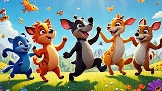 Kids LOVE This FUN Animal Dance Song Animals Version [upl. by Konstantine]