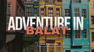 The most Beautiful and colourful Houses in Balat Istanbulquotwalking tour 4K [upl. by Bethesde135]