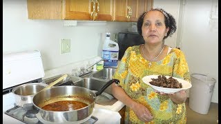 Ethiopian Recipes quotHow to Make KuwantaQuanta Firfir quot የቋንጣ ፍርፍር አሰራር [upl. by Ravo]