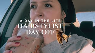 Day in the life HAIRSTYLIST DAY OFF adjusting to my new apartment vlog [upl. by Shellie]