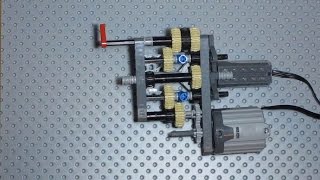 LEGO Remote Controlled Gearbox Selector [upl. by Aratnahs708]