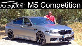 BMW M5 Competition FULL REVIEW 5Series M 2019  Autogefühl [upl. by Pincus]