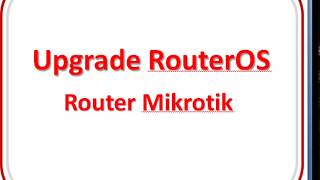 TIP  Cara Upgrade RouterOS Mikrotik hAP Mini dan hAP Lite Dengan Tab Check For Updates [upl. by Essila]