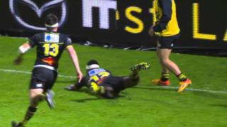 TOP 14  La RochelleOyonnax 383  Essai Levani Botia LAR  J8  Saison 20152016 [upl. by Naima430]