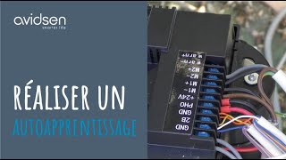 Comment faire lautoapprentissage pour 1 motorisation battante 24V Avidsen [upl. by Esinrahc]