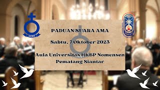 Lomba Paduan SuaraKoor Parheheon Ama HKBP SaDistrik V Sumatera Timur Sabtu 7102023 [upl. by Anayet]