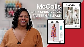 McCalls Early Spring 2024 Pattern Release [upl. by Earvin801]