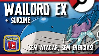 Pokémon TCG  WailordSuicune Deck mais massa do nacional americano [upl. by Naashar]