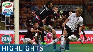 Milan 32 Palermo  Highlights  Matchday 4  Serie A TIM 201516 [upl. by Iblehs792]