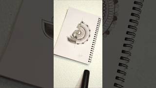 Mandala artmandala artartYouTube shortsyoutube tanvimeenaa Tanvimeenaa [upl. by Porett952]