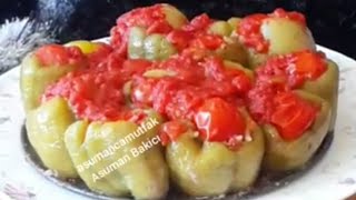 Kilitli Kek Kalıbında Kıymalı Dolma TarifiYapımı Sesli Anlatım Yemek Tarifi [upl. by Phelgen]