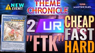 Theme Chronicles 2 URs Megalith Infernoid Cheapest Fastest Hardest quotFTKquot  YuGiOh Master Duel [upl. by Ayortal399]