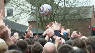 Royal Shrovetide Football 2024 Highlights [upl. by Armington]