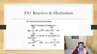 CHEMISTRY  SN1 Reaction amp Mechanism [upl. by Naahsar]