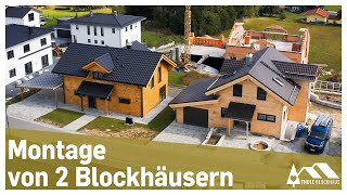 Aufbau eines Blockhauses – Alles was Du wissen musst [upl. by Matazzoni739]