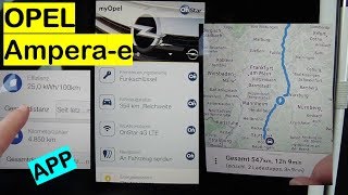 OPEL Amperae Die OPELApp für iOS und Android gezeigt [upl. by Penney258]