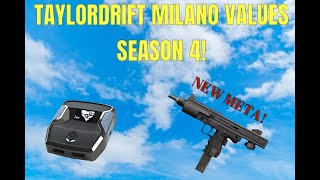 Best Cronus Zen Taylordrift values for Cod Warzone Season 4 for the Milano sticky aim and 0 recoil [upl. by Rdnaskela357]