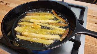 Homemade French Fries  Just Potatoes  Crispy Fried Goodness  The Hillbilly Kitchen [upl. by Federica]