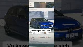 Was wäre deiner Meinung nach ein angemessener Preis🤔😒 shorts vw trending cringe [upl. by Adamec]