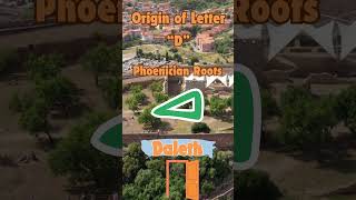 Origin of a Letter quotDquot abcd alphabet fyp viralvideo viralshorts [upl. by Stalk]