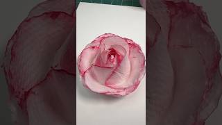 DIY Tissue Rose 🌹 diy handmade rose shorts [upl. by Quinton737]