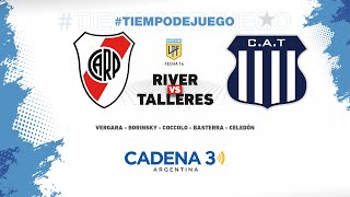 🔴 EN VIVO  RIVER PLATE vs TALLERES  Liga Profesional  Fecha 16  Cadena 3 Argentina [upl. by Heimlich269]