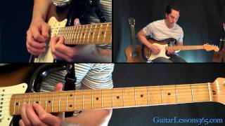 Smooth Guitar Solo Lesson  Santana  Famous Solos [upl. by Josephson]