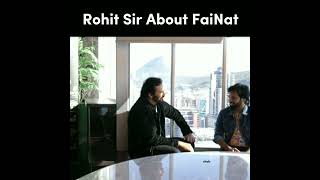 Rohit Shetty about fainat latest interview faisu jannat mrfaisu jannatzubair [upl. by Laehcar]