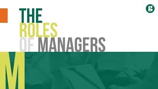 The Roles of Managers [upl. by Barde]