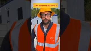 Work was really bad today🤡 adamrose funny constructioncomedy construction funnymemes [upl. by Cynthia]