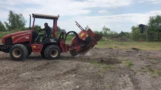 Ditch Witch RT55 fräshjul H342 [upl. by Aihsenek]