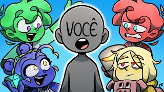 JOGANDO MINECRAFT COM VOCÊS AO VIVO [upl. by Nomde]