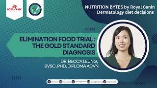 Nutrition Bytes by Royal Canin  Elimination Food Trial The Gold Standard Diagnosis [upl. by Fang]