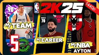 NBA 2k25 Cap5 Más pólvora  Gameplay en español a 1440p [upl. by Enenaj]