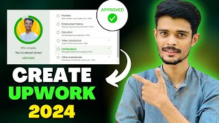 How To Create Upwork Account 2024  Upwork Account Create 2024  Upwork Account Create [upl. by Yllop]