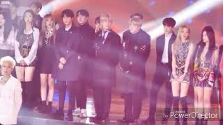 121225 BTS to Gfriend CUT Opening SBS Gayo Daejun [upl. by Haem]