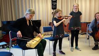 Icelandic langspil  folk music performance [upl. by Burtie]