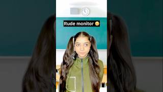 How is your monitor🥲monitor ytshortsindia youtubeshorts schoollifecomedy funny foryou fun [upl. by Cressi731]