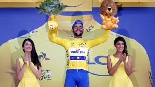 Fernando Gaviria vence primeira etapa do Tour de France [upl. by Leahcimluap]