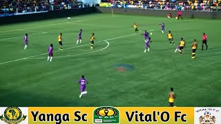 Yanga Sc Vs VitalO Fc 6  0  Caf Champion League [upl. by Loreen]