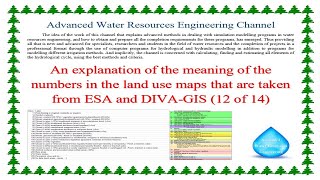 An explanation of the meaning of the numbers of land use maps taken from ESA and DIVA GIS 12 of 14 [upl. by Zsuedat546]