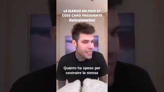 Fedez DIFENDE Chiara Ferragni per la truffa del Pandoro e si scaglia contro Giorgia Meloni [upl. by Citarella]