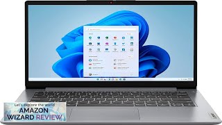 Lenovo IdeaPad 1 14 Laptop 140quot HD Display Intel Celeron N4020 4GB Review [upl. by Ynaffit]