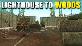 Lighthouse to Woods Transit Location in Escape From Tarkov [upl. by Juno]