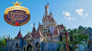 Enchanted Tale of Beauty and the Beast 4K FULL EXPERIENCE  Tokyo Disneyland [upl. by Venezia]