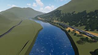 SIBIU  PITESTI HIGHWAY ANIMATION PRESENTATION  V1 [upl. by Nottus91]