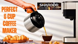 Shardor Coffee Maker Programmable With Thermal Carafe  TouchScreen Drip Coffee Machine With Timer [upl. by Morgana569]