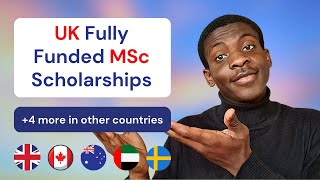 5 Fully Funded Masters Scholarships in the UK [upl. by Ehtyde883]